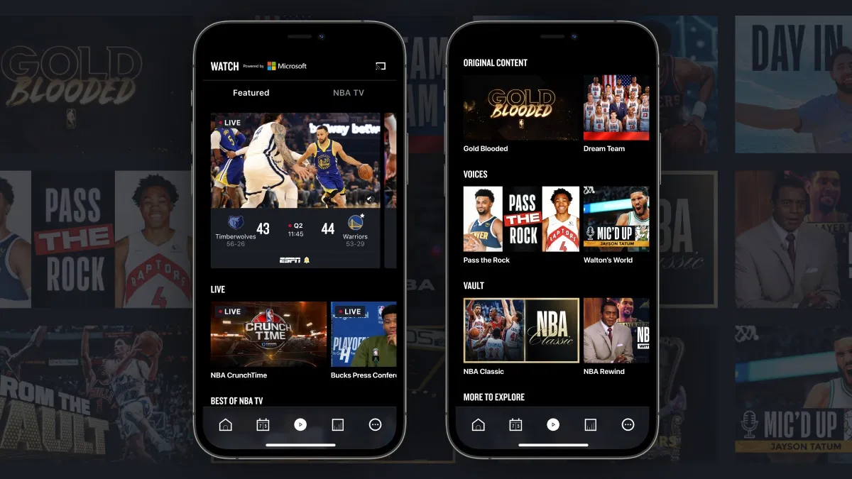 Aplicativos gratuitos para assistir à NBA no celular