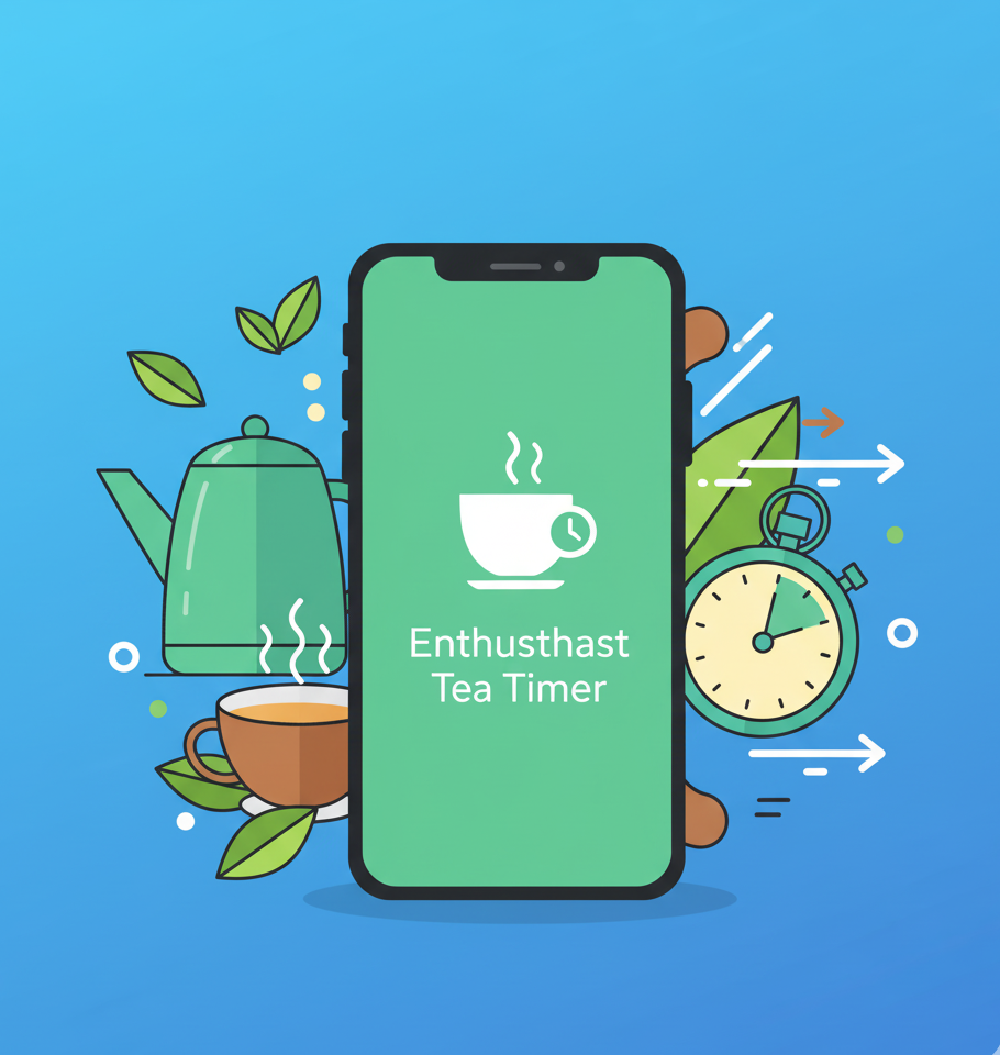 Aplicativo Enthusiast Tea Timer para Homens Ativos